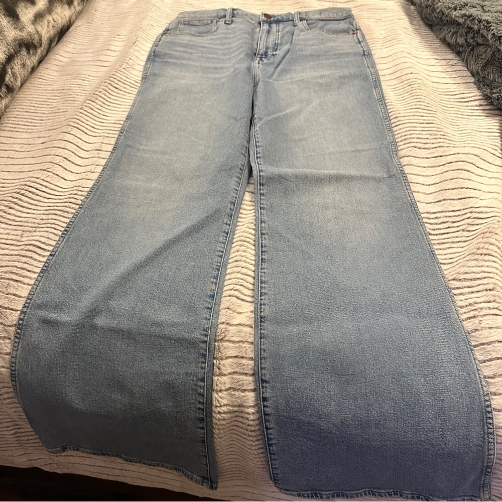 Madewell 11” high rise flare